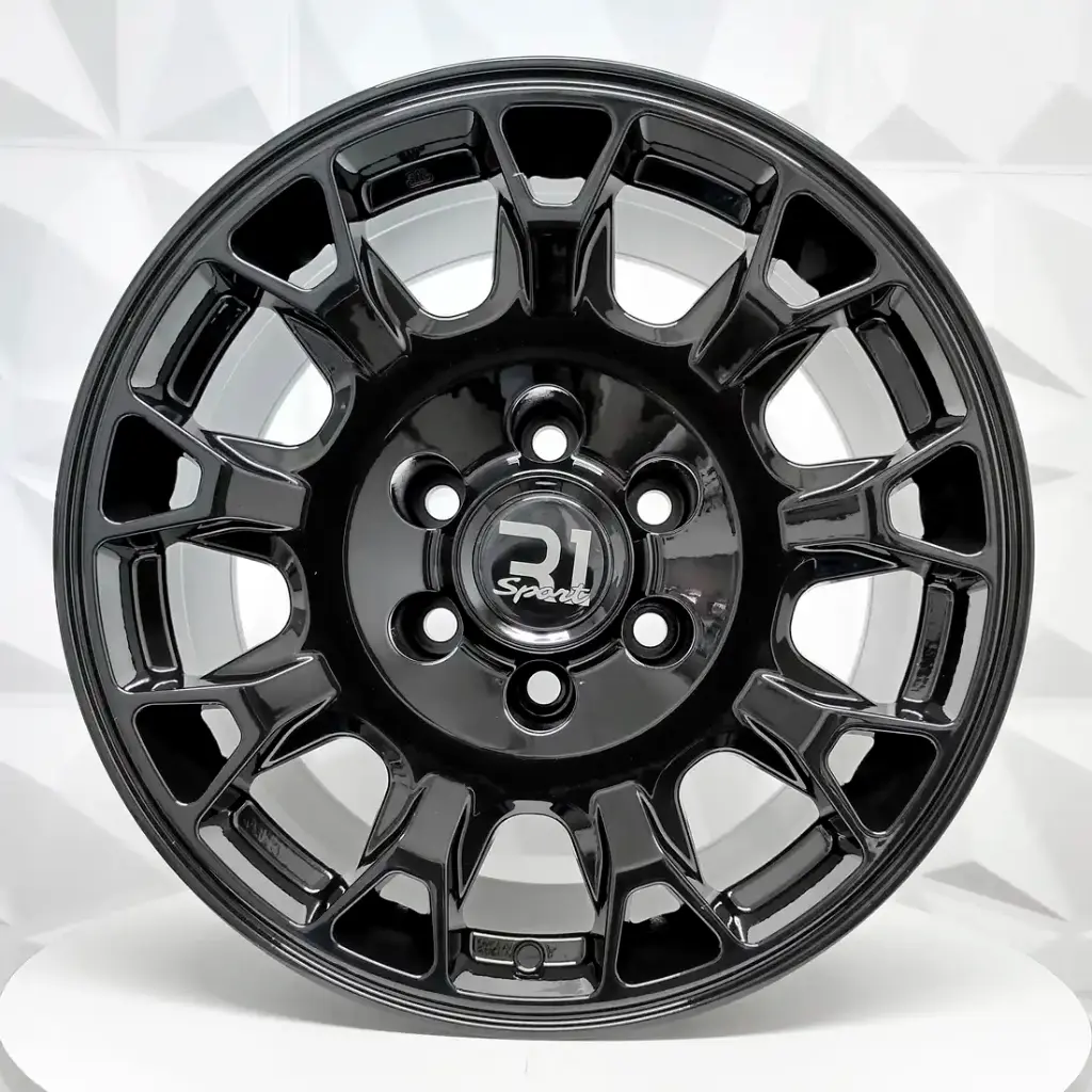RIN 17X8 6-139.7 R1 SPORT QC2029 GLOSS BLACK ET5 CB106.1