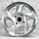 RIN 17X7.5 4-130 R1 SPORT L963 SILVER MACHINE LIP ET20 CB73.1