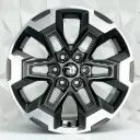 RIN 17X7.5 6-114.3 R1 SPORT LP170 GUNMETAL MACHINE FACE ET25 CB66.1
