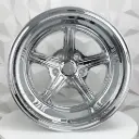 RIN 17X11 5-127 R1 SPORT X083 CHROME ET-44 CB87.1